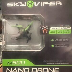 M500 Nano Drone - Black and Green